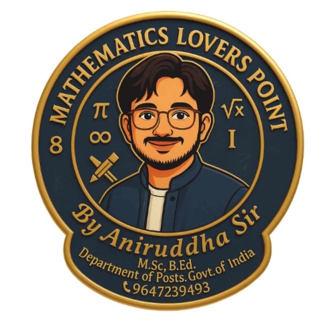 Mathematics Lovers Point by Aniruddha Sir