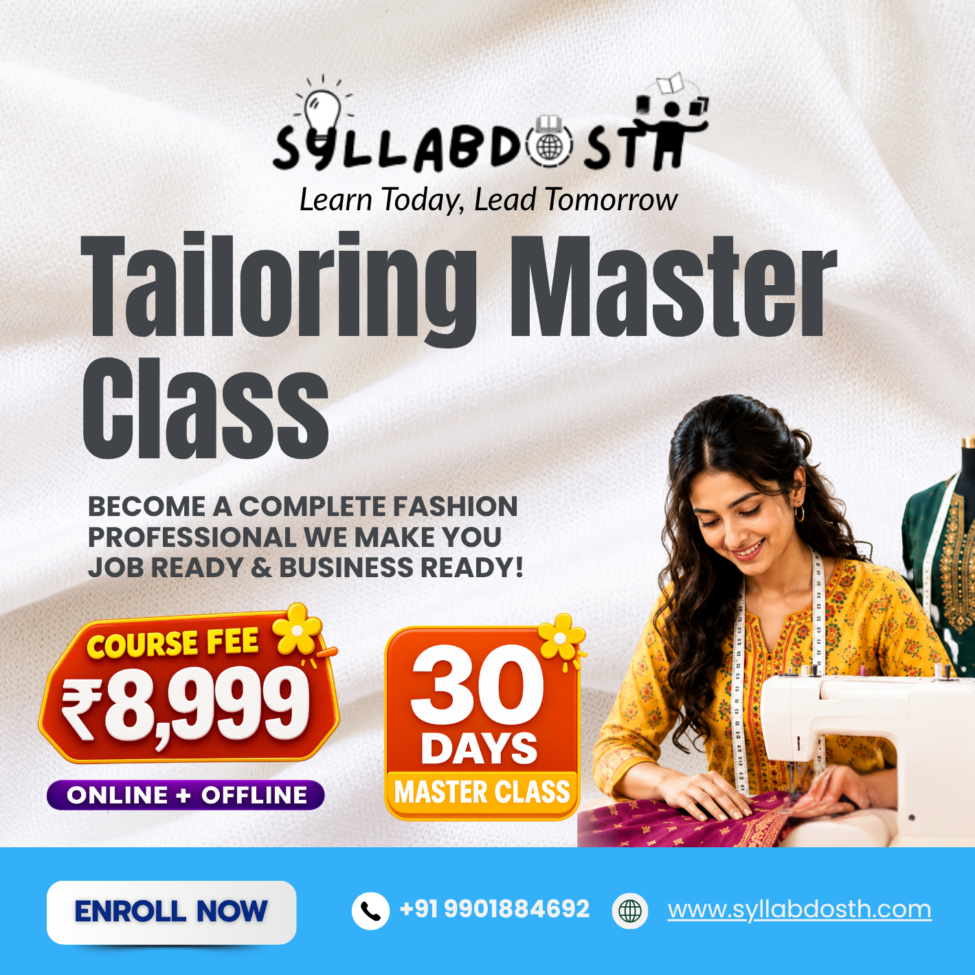 TAILORING 30 DAYS MASTER COURSE